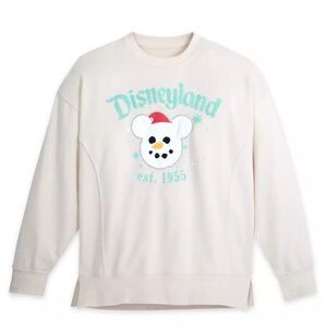 2024 Disneyland Christmas Snowman Pullover Sweater NWT
